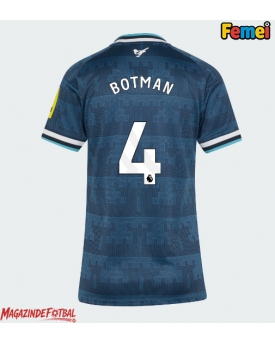 Newcastle United Sven Botman #4 Tricou Fotbal Replică 2026-27 Femei Deplasare Newcastle United Sven Botman #4 Tricou Fotbal Replică 2026-27 Femei Deplasare